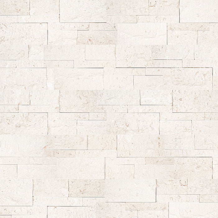 XL Rockmount Stacked Stone Panel Mayra White LPNLLMAYWHI924