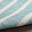 Positano Polypropylene & Polyester POS03 Aqua Ivory