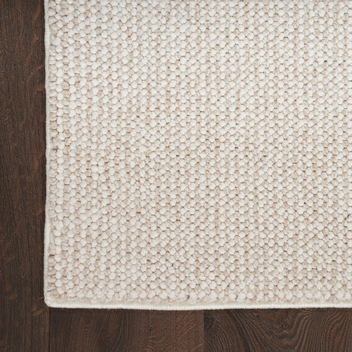 Natural Texture Ivory Beige Polyester IVBGE