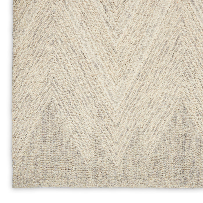 Interlock Ivory / Grey IVGRY Wool