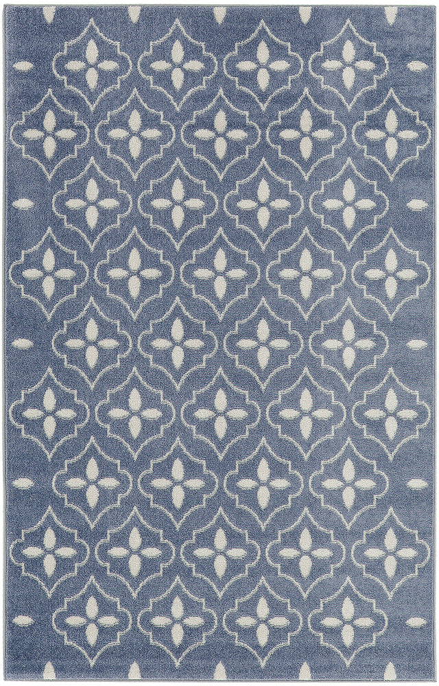 Nourison Essentials Blue Ivory BLUIV