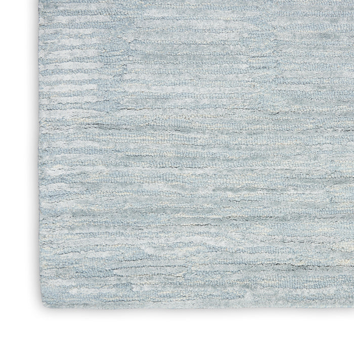 Linear Light Blue Wool Blend LTBLU